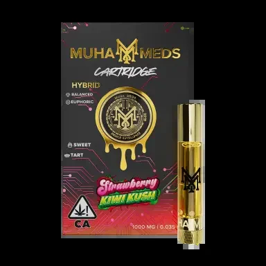 Strawberry Kiwi Krush Distillate Cartridge 1g