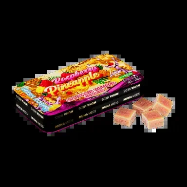 Raspberry Pineapple Hash Rosin Gummies