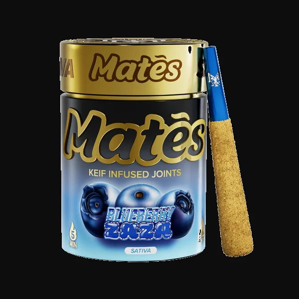 Blueberry Zaza THC-A Mates Pre-Rolls 5-Pack